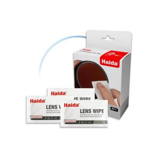 Haida 20 stycken f&ouml;rfuktade Reng&ouml;ringsservetter f&ouml;r reng&ouml;ring av optik, mobil