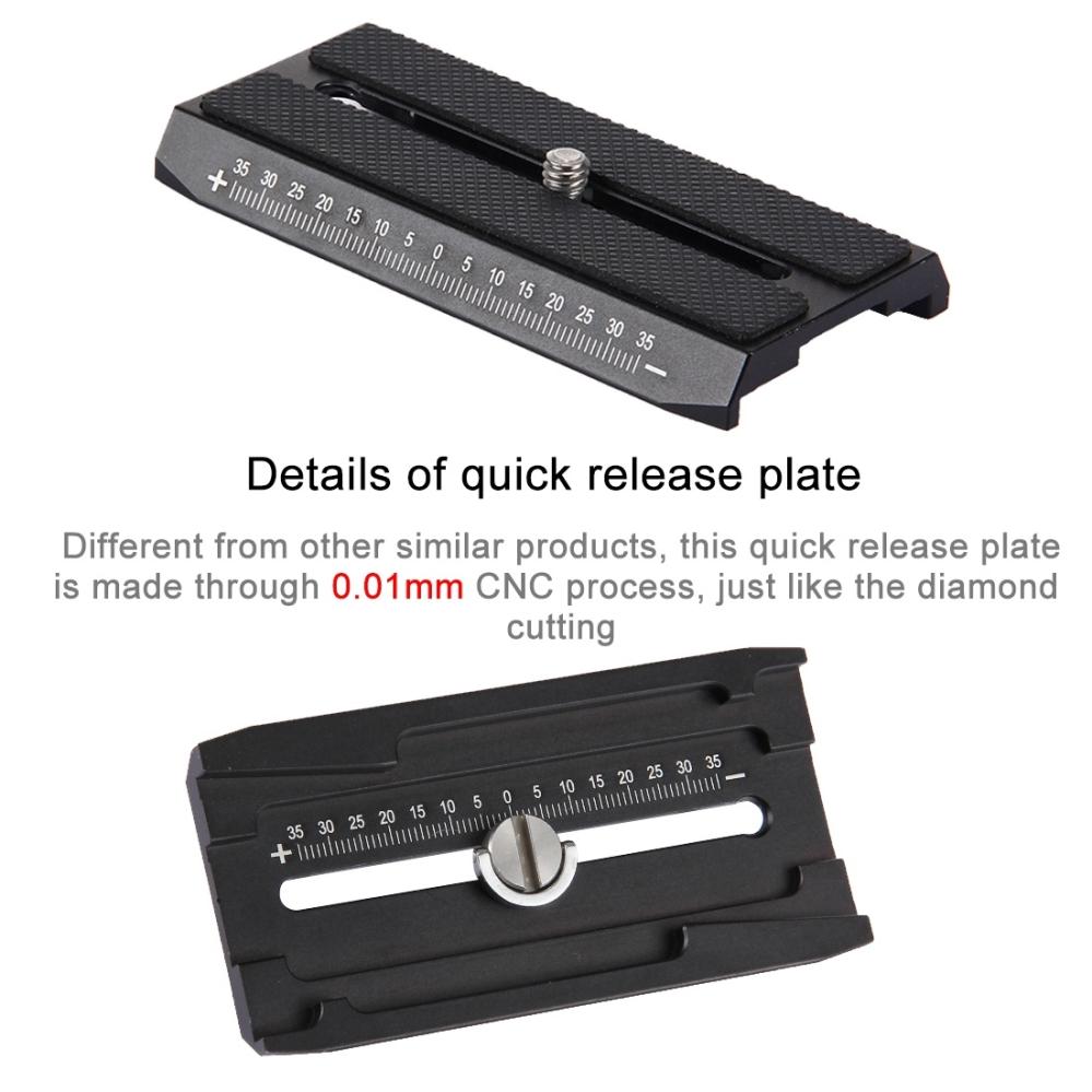 Puluz Handhållen kolfiber stabilisator för systemkameror 27-37cm