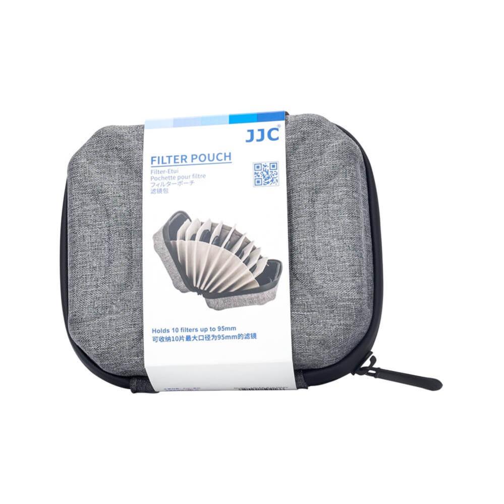 JJC filteretui/taske til 10 filtre, op til 95 mm