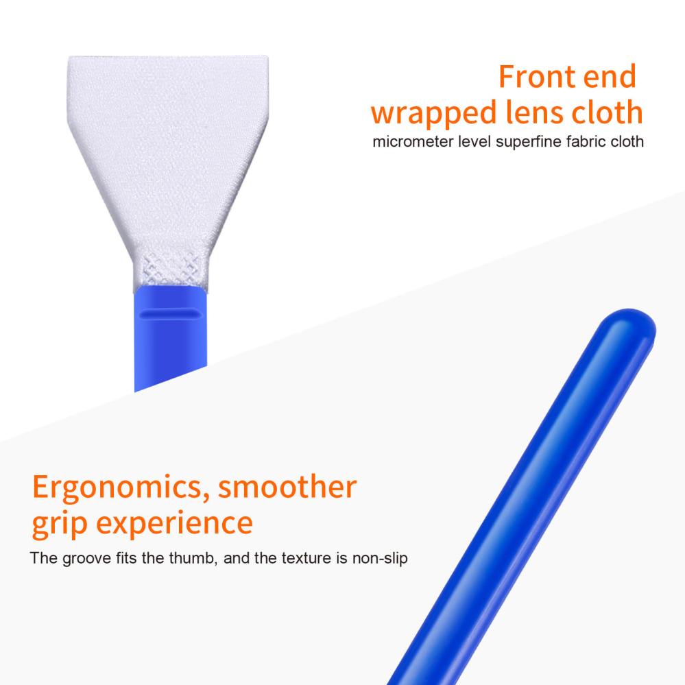 K&F Concept 10 stk rengøringspinde til Micro 4/3 billedsensor