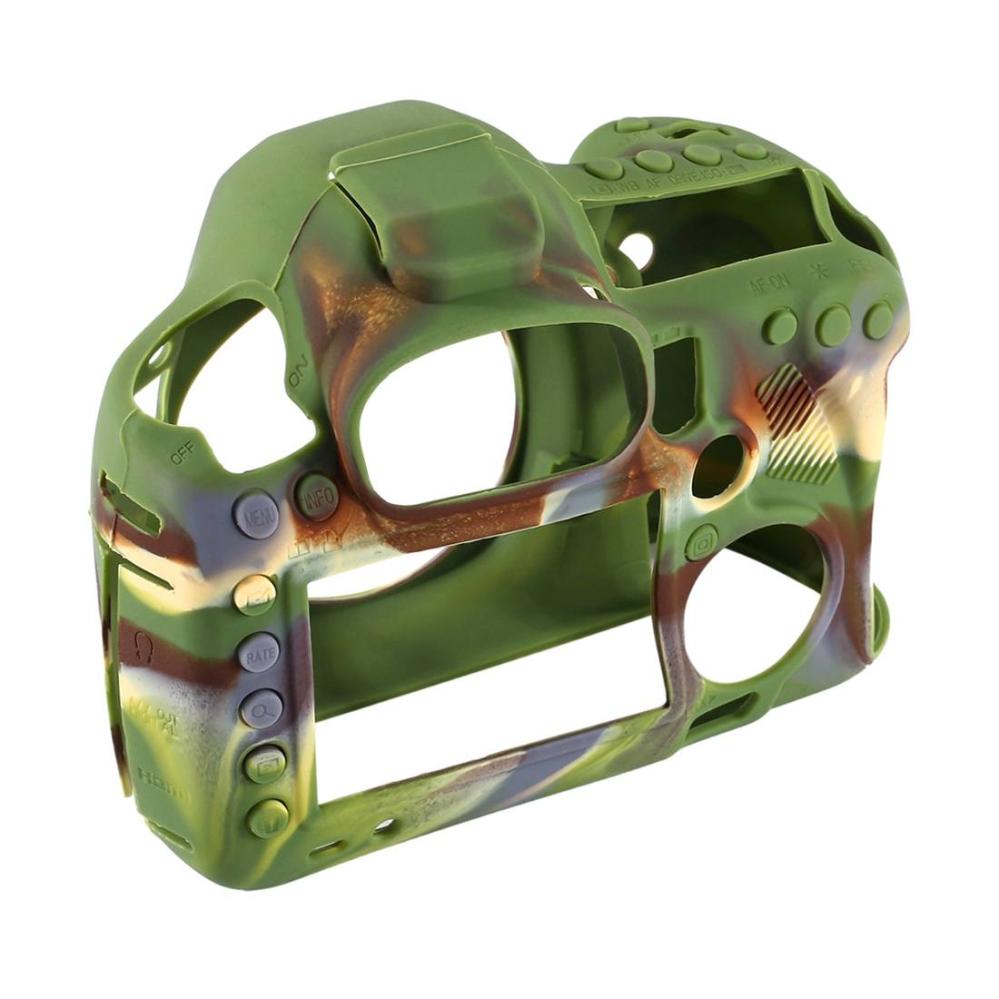 Puluz Silikonfodral för Canon EOS 5D Mark III / 5D3 Kamouflage