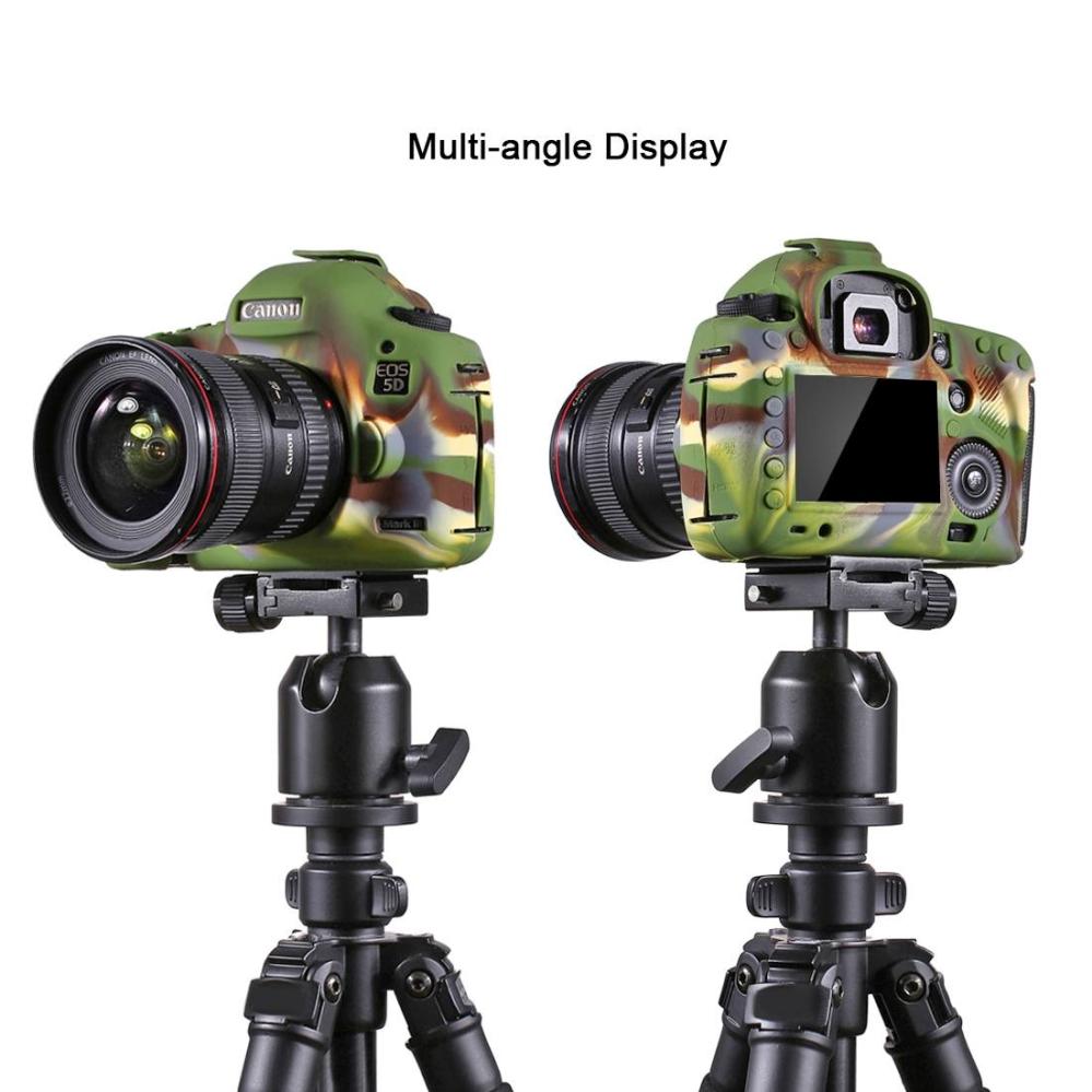 Puluz Silikonfodral för Canon EOS 5D Mark III / 5D3 Kamouflage