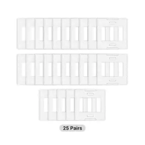 JJC SM-35X-seriens diarammer til 135-film (35 mm film) 25 stk