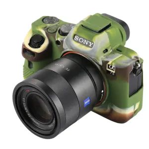Puluz silikoneetui til Sony ILCE-7MII / 7SMII / 7RMII camouflage