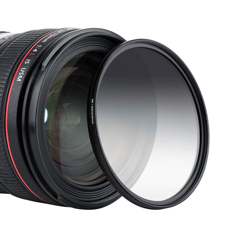 JJC gradueret ND16-filter MCR til landskabsfotografering