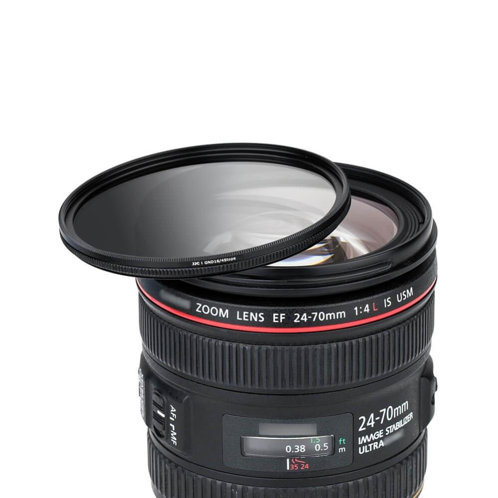 JJC gradueret ND16-filter MCR til landskabsfotografering