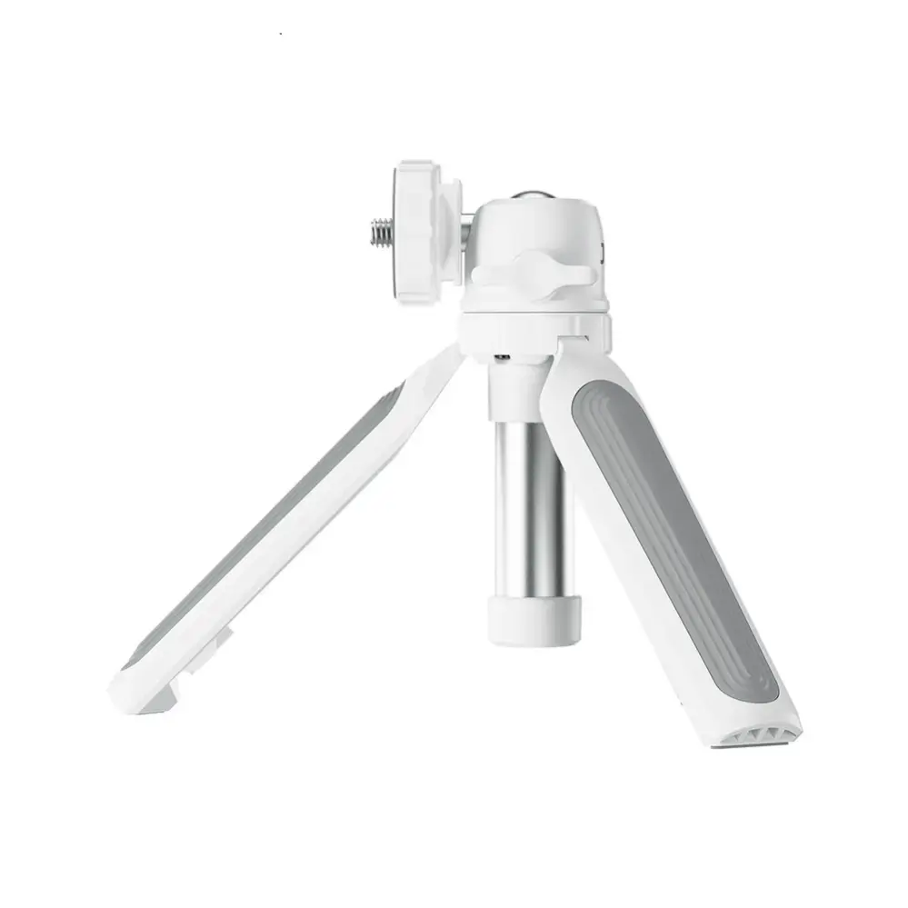 JJC TP-T1 WHITE – Kombinerat handgrepp och ministativ för vlogg och selfie