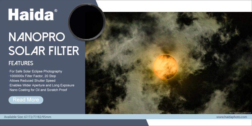 Haida NanoPro One Million X Edition ND-filter 20 trin – solfilter