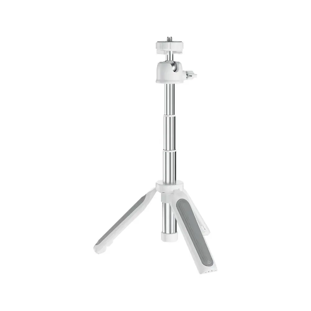 JJC TP-T1 WHITE – Kombinerat handgrepp och ministativ för vlogg och selfie