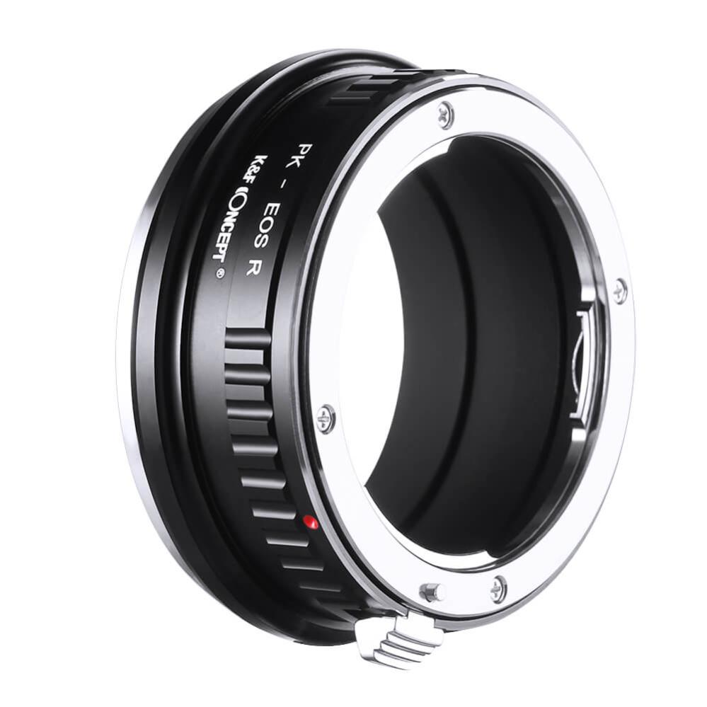 K&F Concept Objektivadapter till Pentax K objektiv för Canon EOS R kamerahus