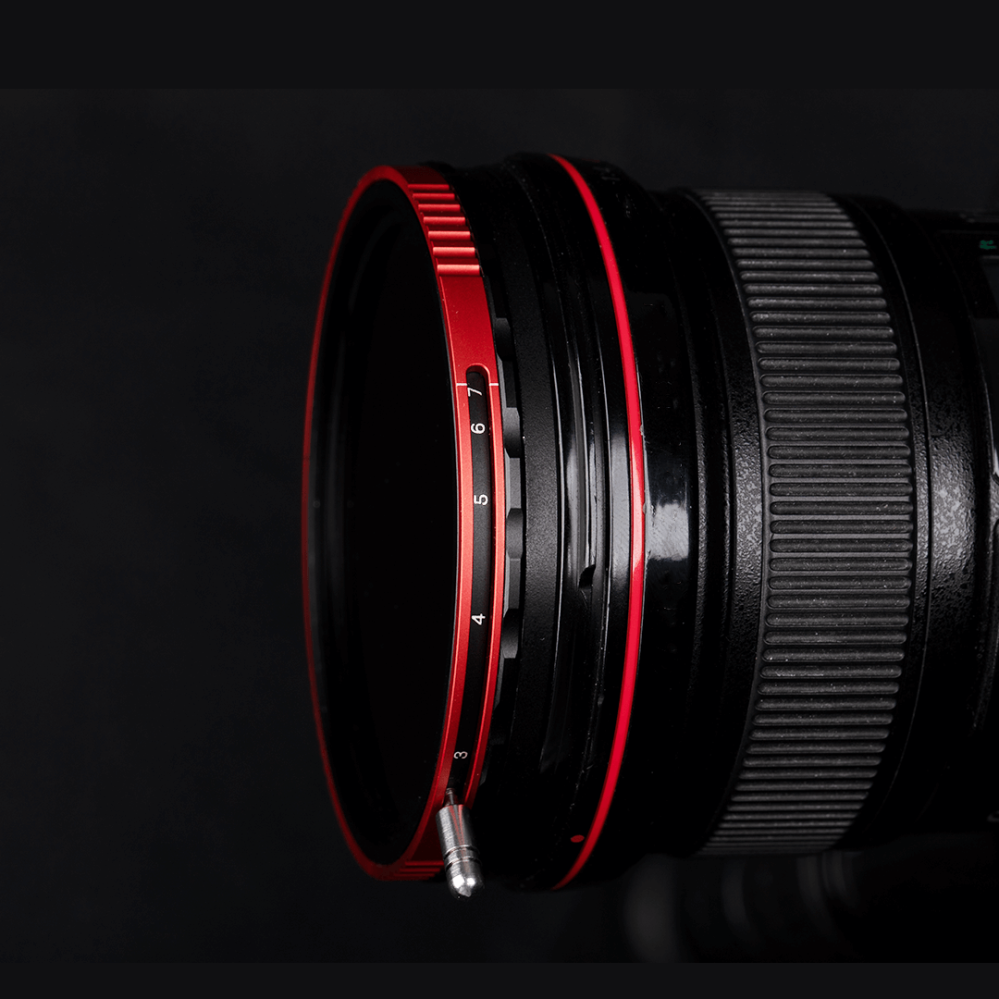 Haida CPL-VND 3–7 steg – Justerbart hybridfilter med polarisering