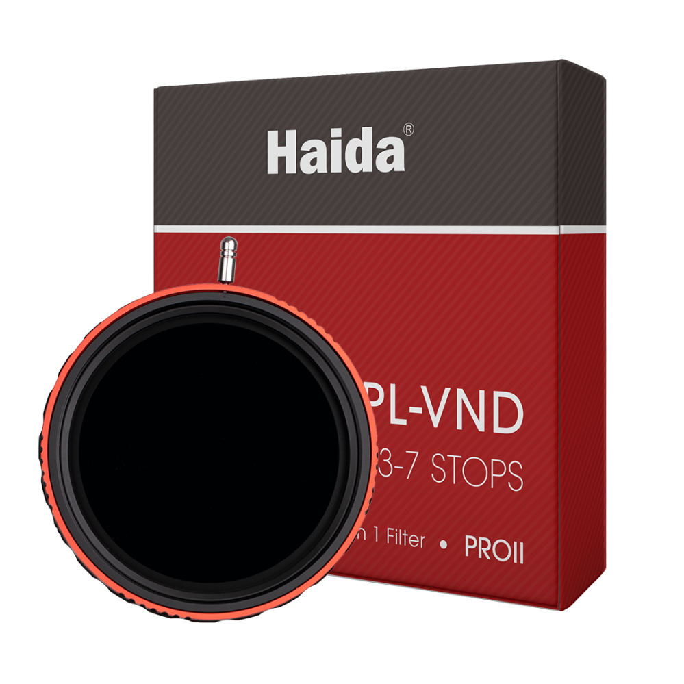 Haida CPL-VND 3–7 steg – Justerbart hybridfilter med polarisering