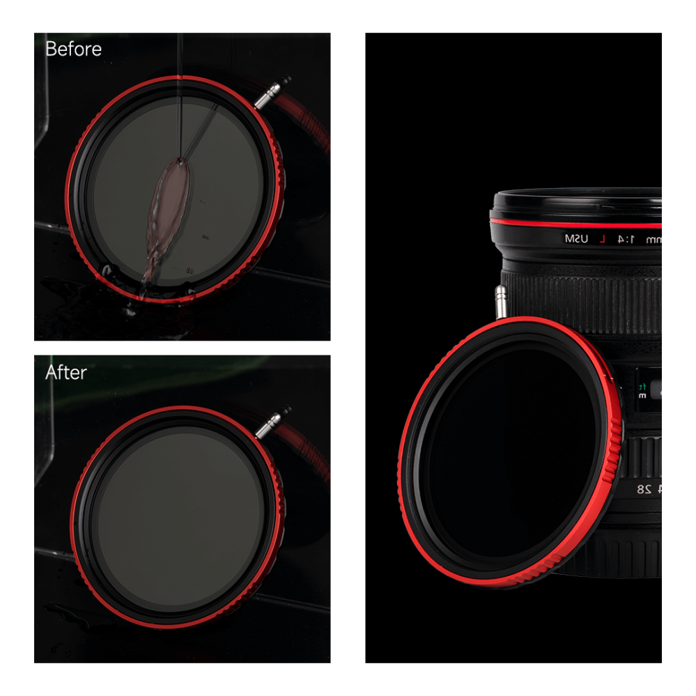 Haida CPL-VND 3–7 steg – Justerbart hybridfilter med polarisering