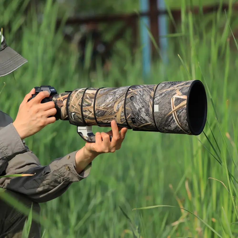 Rolanpro camouflagebeskyttelse til Sony FE 100-400mm f/4.5 GM OSS