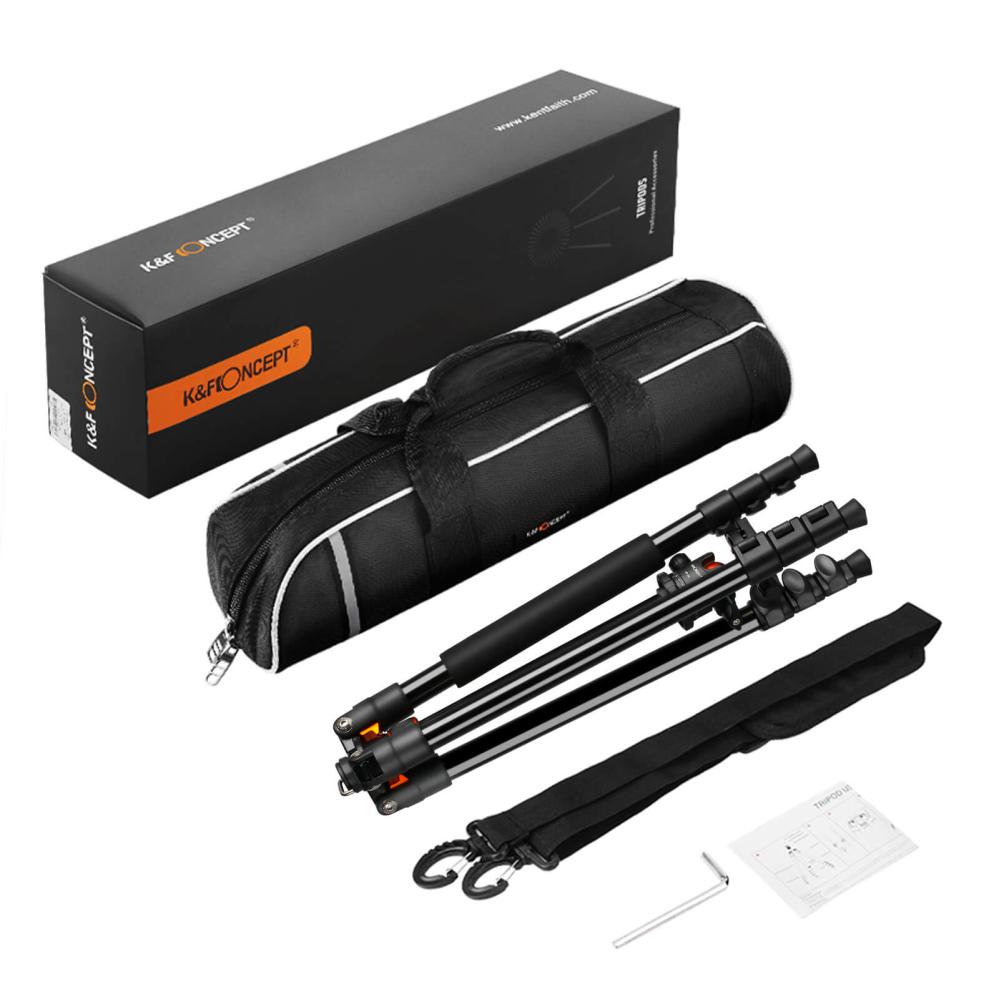 K&F Concept Kamerastativ med Panorama kulled 177cm 15kg