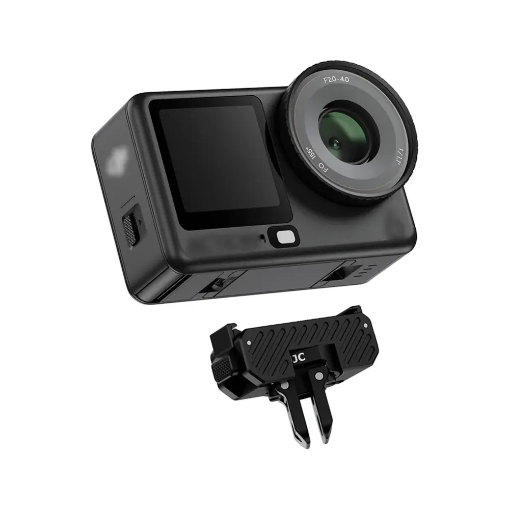 JJC RQR-NO magnetisk hurtigbeslag 360° til DJI Osmo 360 II, Action 6 & Nano