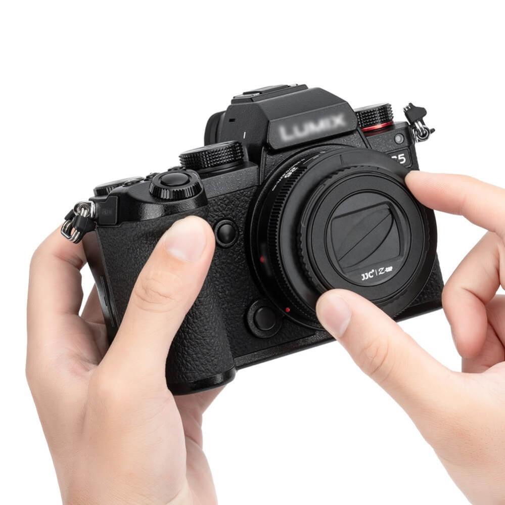 JJC Objektivlock vridbart för Lumix S 26mm f/8 objektiv (Leica L)