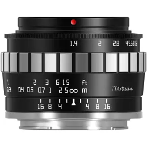 TTArtisan 23mm f/1,4 til Sony E (APS-C) s&oslash;lv