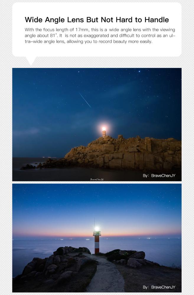 TTArtisan 17mm f/1.4 APS-C Vidvinkelobjektiv för Fujifilm X