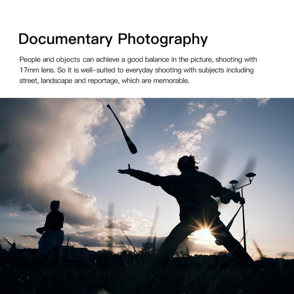 TTArtisan 17mm f/1.4 APS-C Vidvinkelobjektiv för Fujifilm X