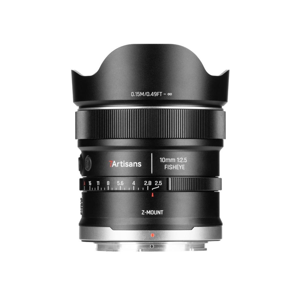 7Artisans AF 10mm f/2.5 MAX fisheye-objektiv til Nikon Z
