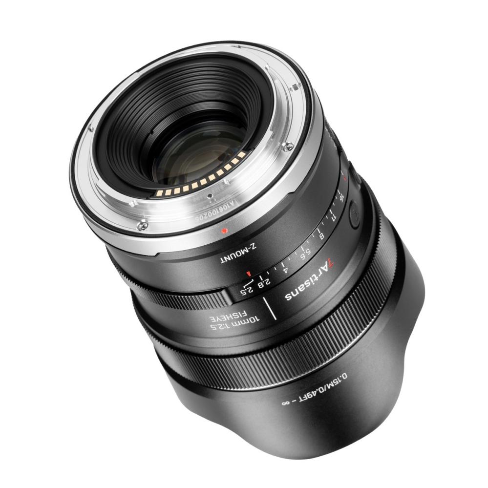 7Artisans AF 10mm f/2.5 MAX fisheye-objektiv til Nikon Z