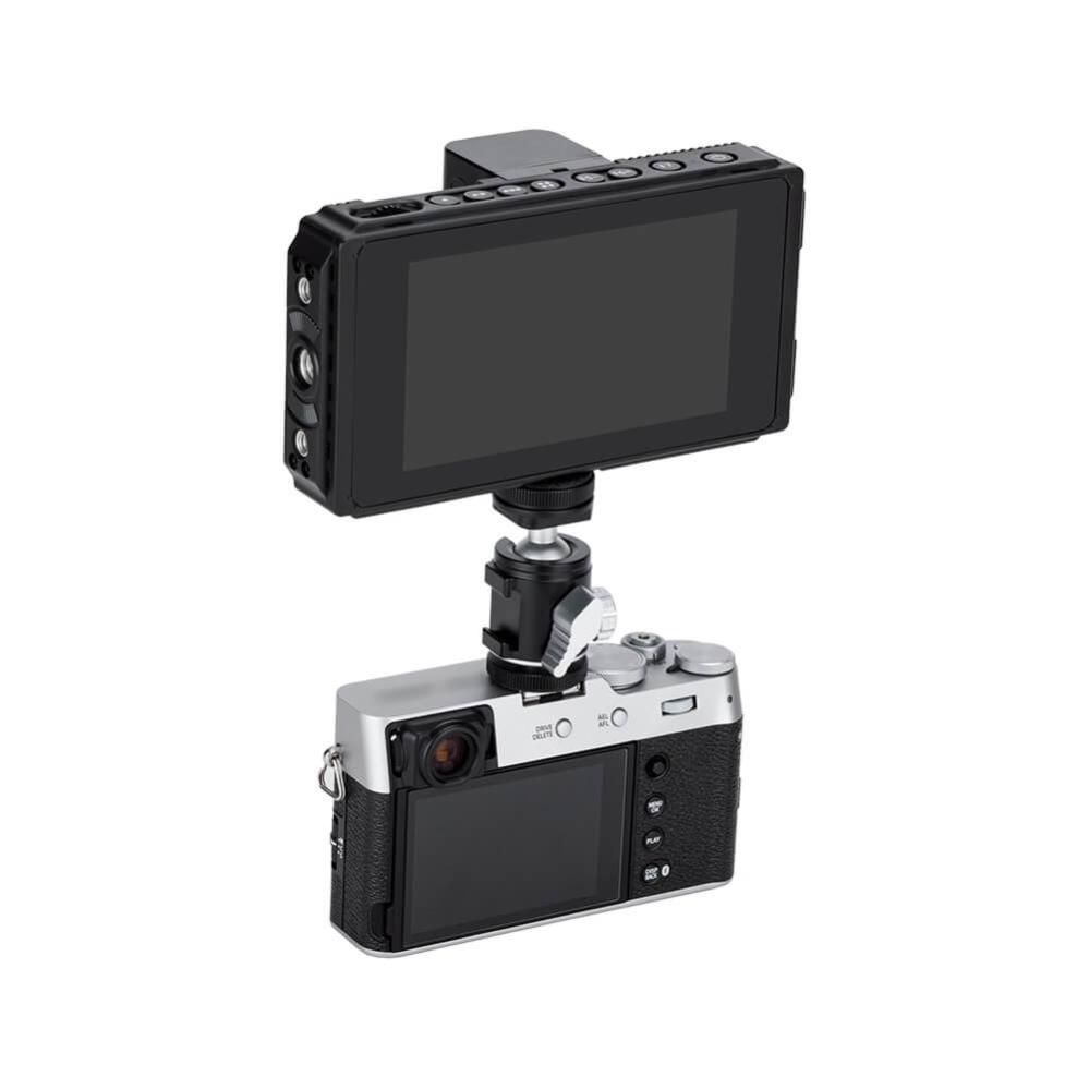 JJC Liten kulled med blixtsko för kamera/bur 1/4-tums gänga