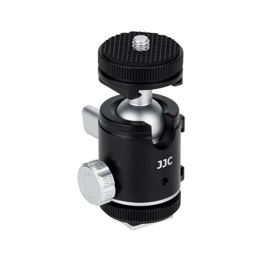 JJC Liten kulled med blixtsko för kamera/bur 1/4-tums gänga