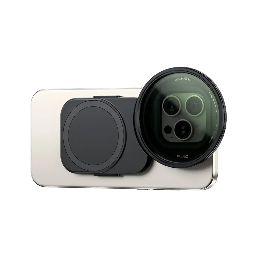 JJC MFS-NDK magnetisk filteradapter og justerbart ND-filter til iPhone 14/15/16