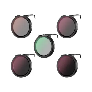 JJC F-DNK5 filters&aelig;t til DJI Neo &ndash; ND8, ND16, ND32, ND64 & CPL
