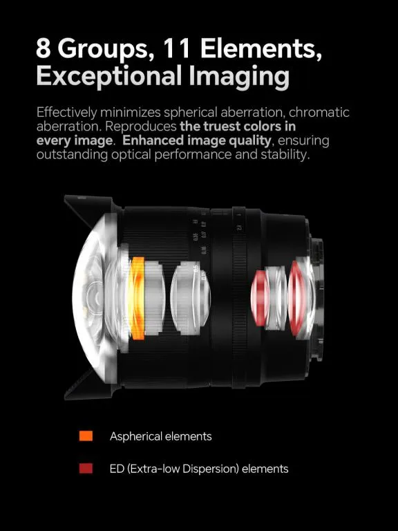 7Artisans 10mm f/2,8 Mark II vidvinkelobjektiv til Nikon Z (fullformat)