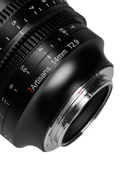 7Artisans 14mm T2,9 Spectrum Cinema til Nikon Z (Fullformat)