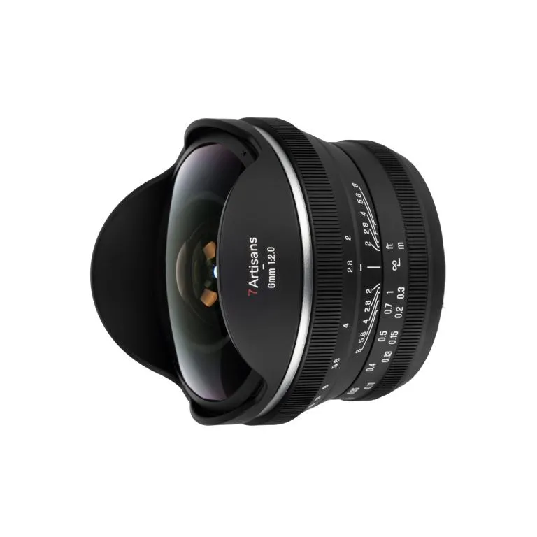 7Artisans 6mm f/2.0 Fisheye för Micro 4/3