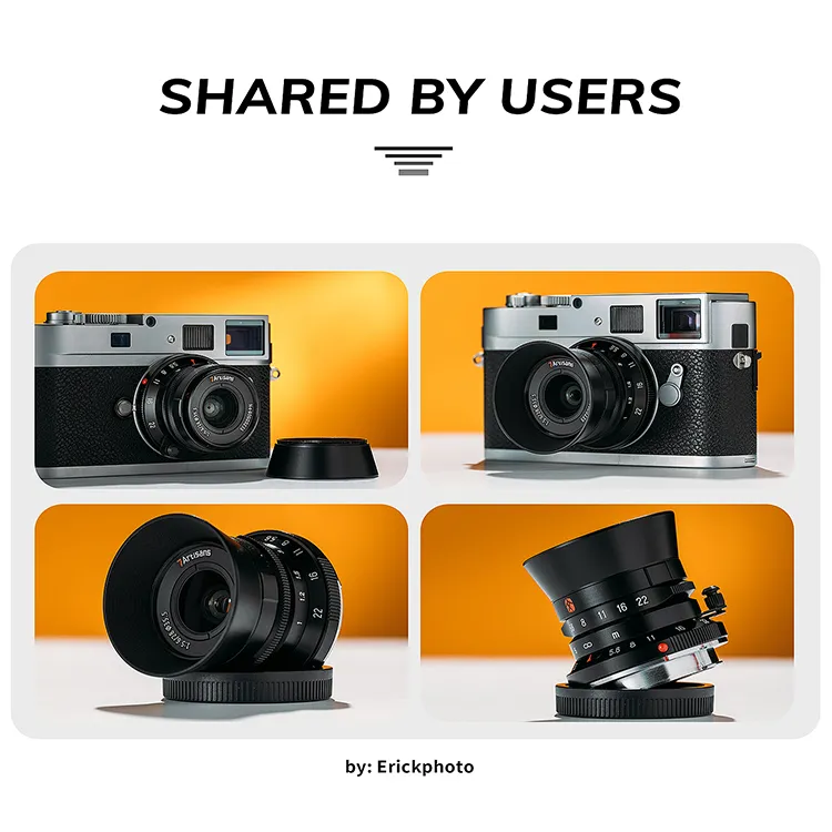 7Artisans 28mm f/5,6 objektiv til Leica M