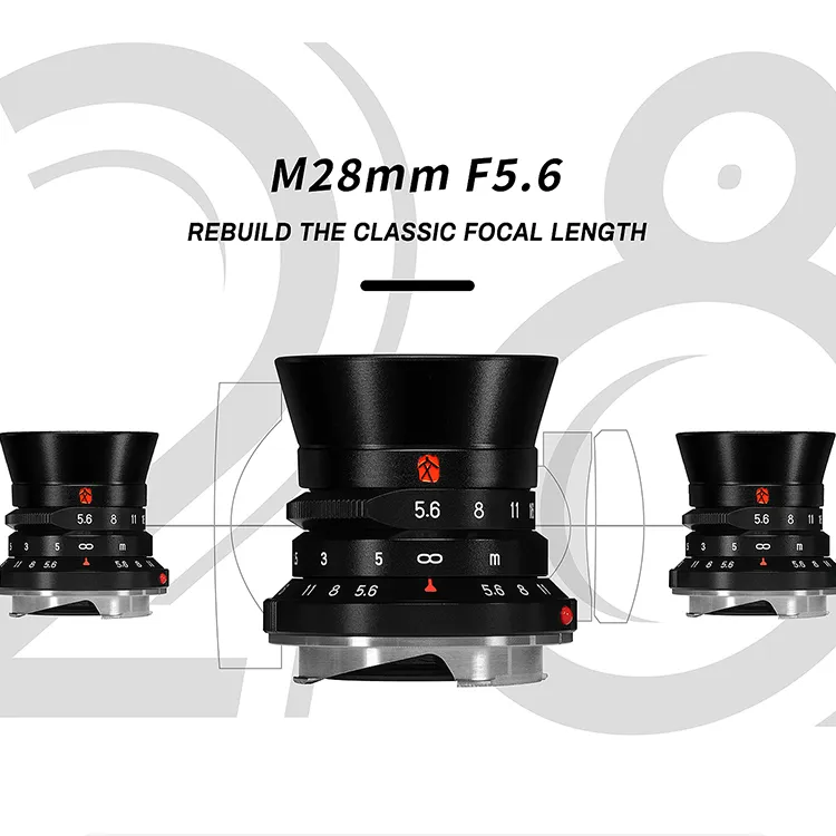 7Artisans 28mm f/5,6 objektiv til Leica M