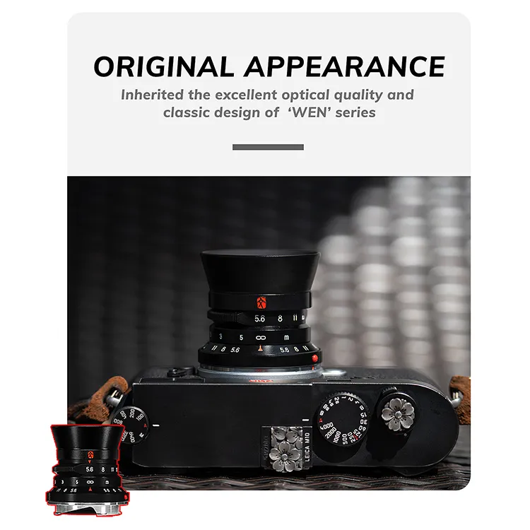 7Artisans 28mm f/5,6 objektiv til Leica M