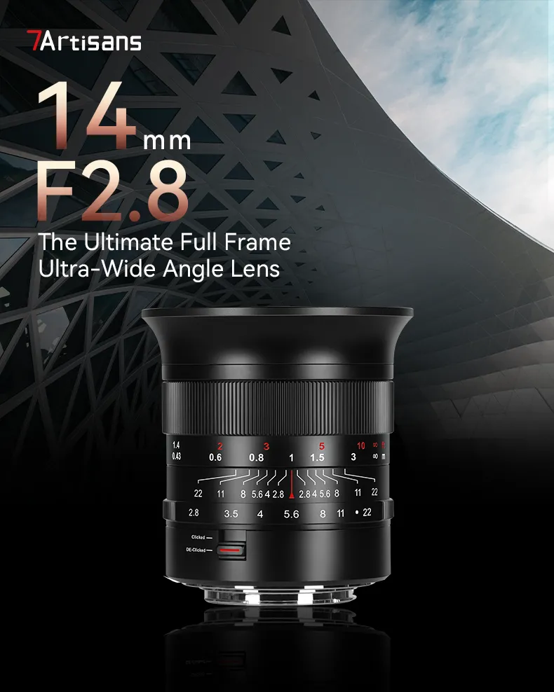 7Artisans 14mm f/2,8 til Nikon Z (fullformat)