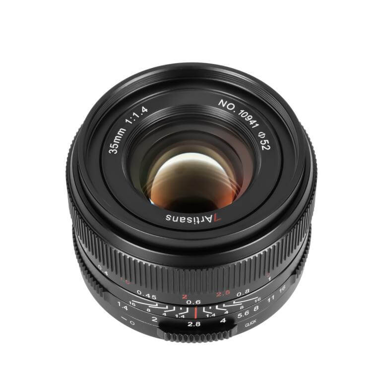 7Artisans 35mm f/1.4 III objektiv Fullformat för Canon EOS R