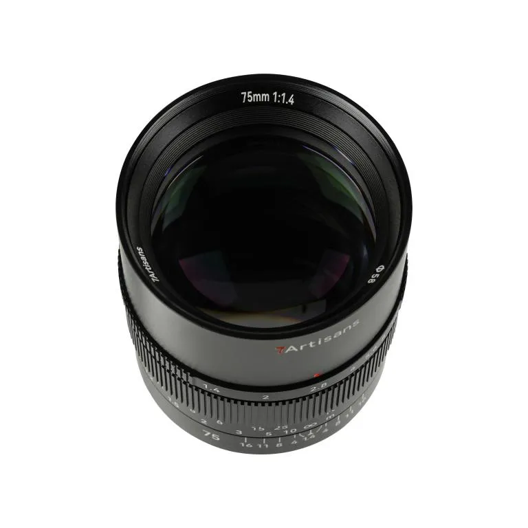 7Artisans 75mm f/1.4 Fullformatsobjektiv för Sony E