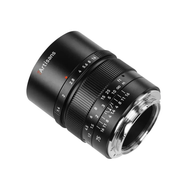 7Artisans 75mm f/1.4 Fullformatsobjektiv för Sony E