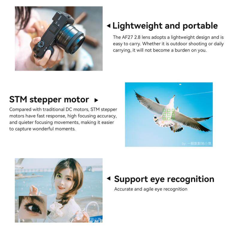 7Artisans AF 27mm f/2.8 objektiv APS-C för Sony E