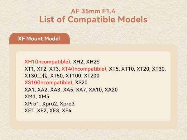 7Artisans AF 35mm f/1.4 objektiv APS-C för Fujifilm X