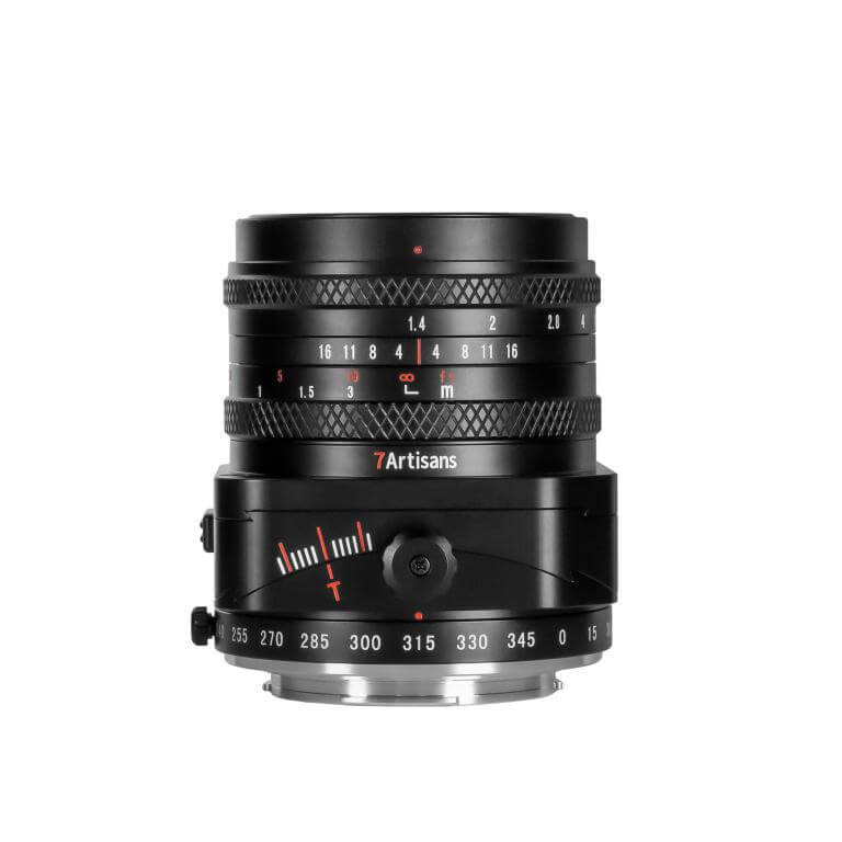 7Artisans Tilt-Shift 50mm f/1,4 til Micro 4/3