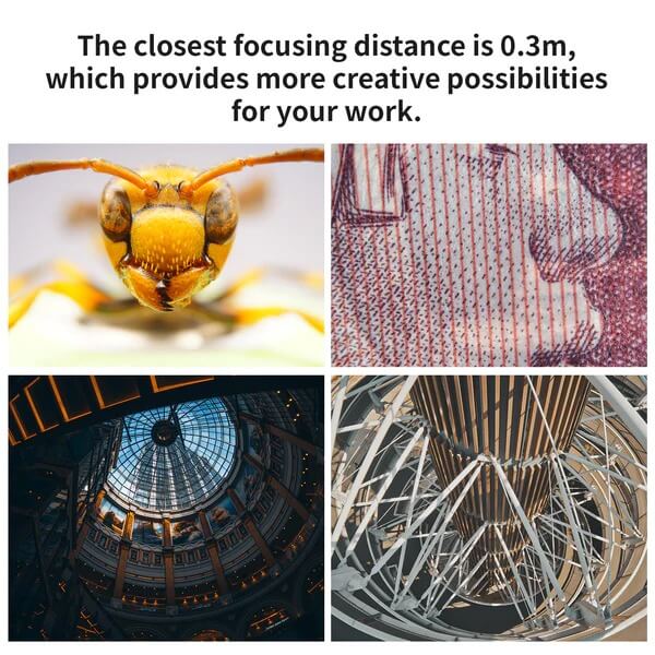 AstrHori 10mm f/8 II Objektiv APS-C för Fujifilm X - Fisheye Vidvinkel