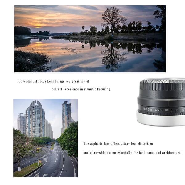 AstrHori 14mm f/4.5 Objektiv APS-C för Sony E - Vidvinkel