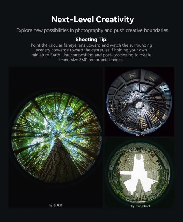 AstrHori 6mm f/2,8 Fisheye til Canon RF (fullformat, cirkulært billede)