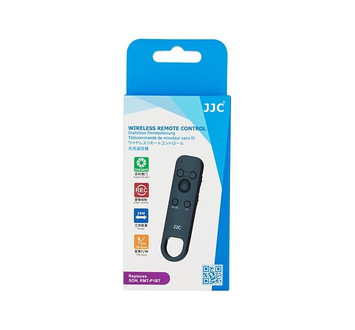 JJC Bluetooth Fjärrkontroll för Sony ersätter RMT-P1BT