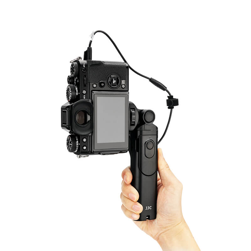 JJC Kombinerat handgrepp/ministativ & 2.4 GHz fjärrkontroll för Fujifilm X