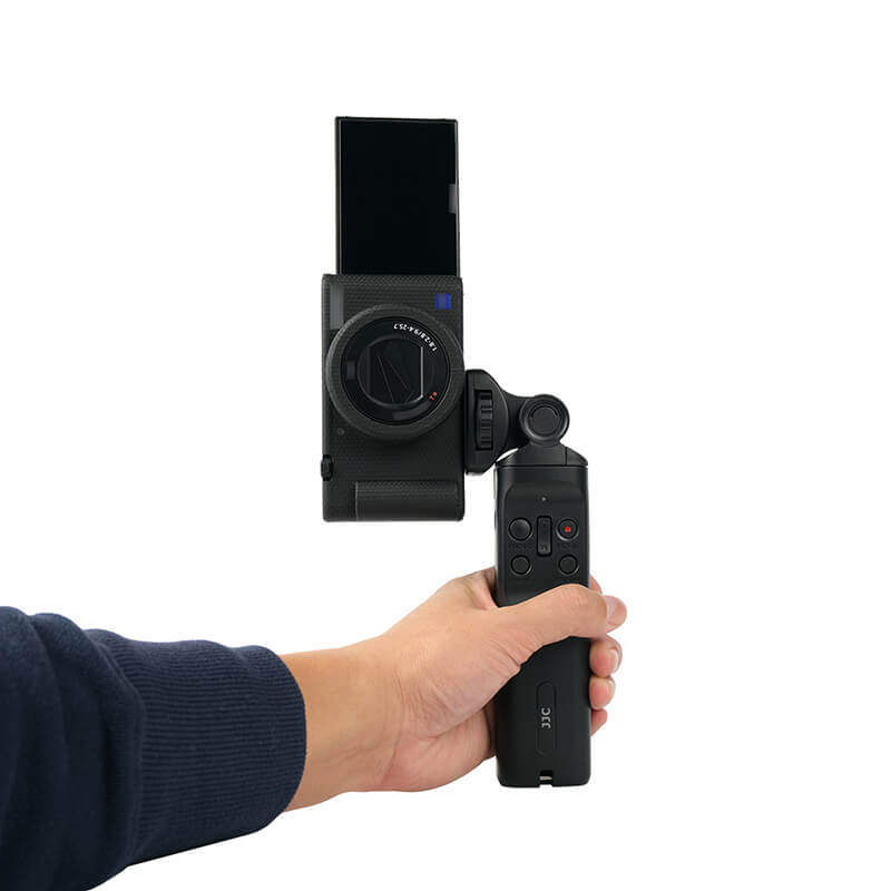 JJC Kombinerat handgrepp & fjärrkontroll för Sony ersätter GP-VPT1