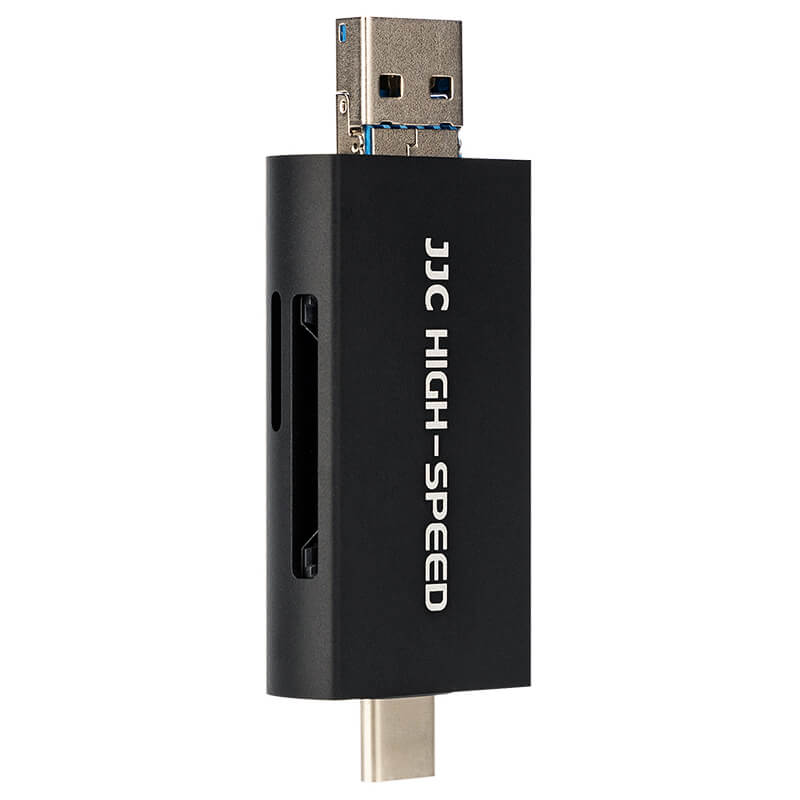 JJC Minneskortläsare 3i1 USB 3.1 för SD/SDHC/SDXC minneskort